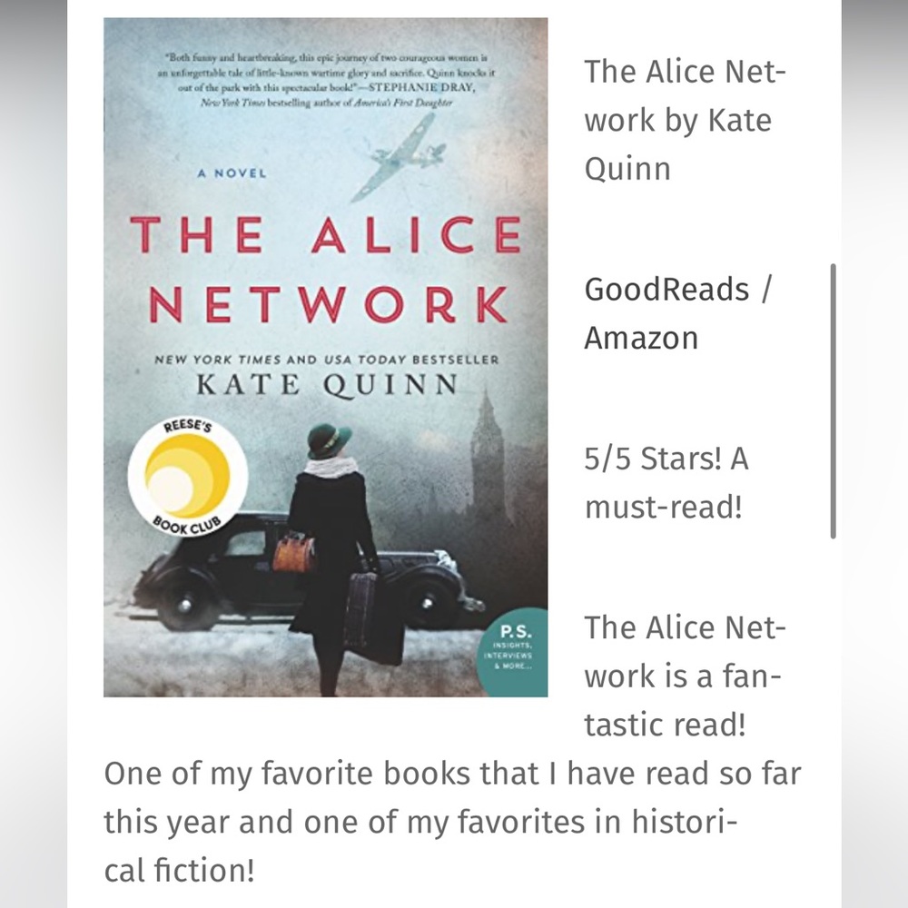 The Alice Network book - Picture 2 of 5